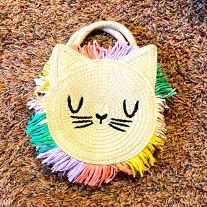 Cat kids purse